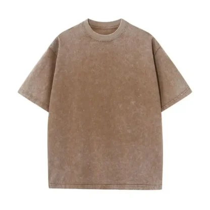 Acid Washed Oversized Plain Top - Image 5