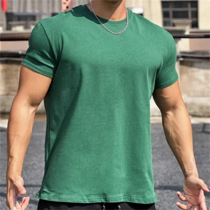 Men's Plain Top with Breathable Fabric - Image 4