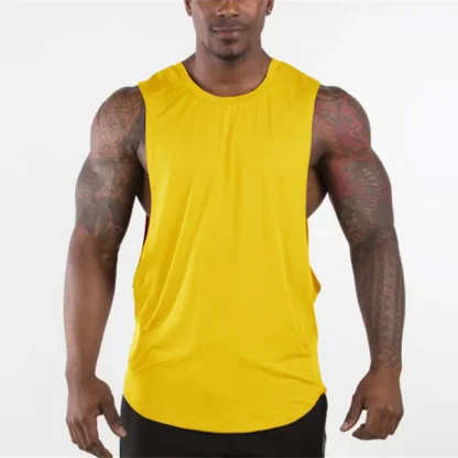 Blank Tank Top with Open Side Design - Image 11