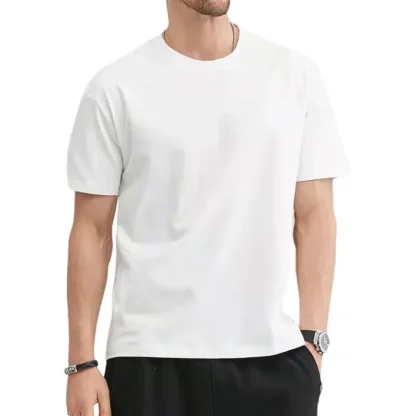 Basic Top with Short Sleeve for Men - Image 2