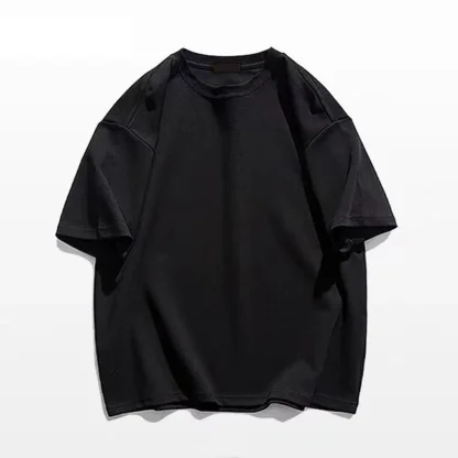 Crew Neck Basic Plain Top for Men - Image 3