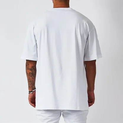 Crew Neck Basic Plain Top for Men - Image 2