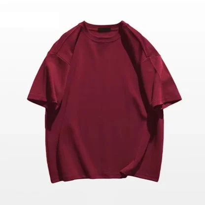 Crew Neck Basic Plain Top for Men - Image 12